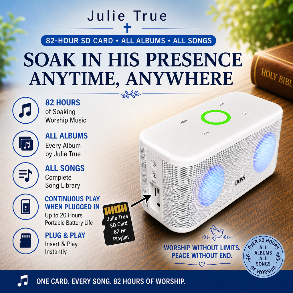 Julie True Sounds of Healing SD Card - Julie True Soaking Music